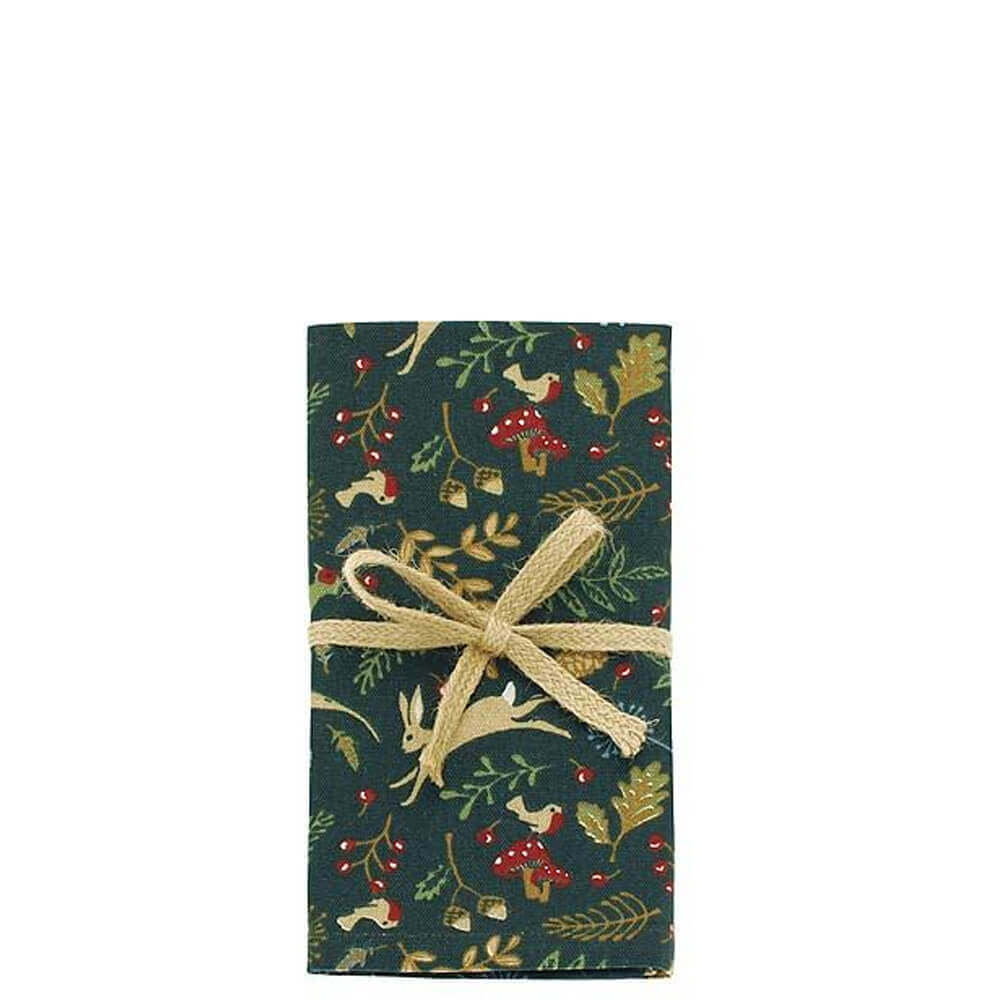 Walton & Co Set of 4 Enchanted Forest Napkins